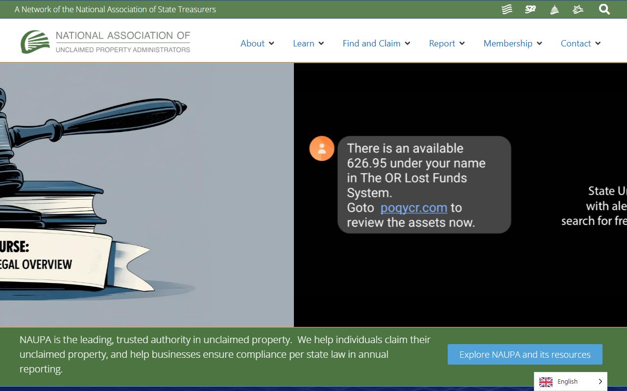 NAUPA national unclaimed property database